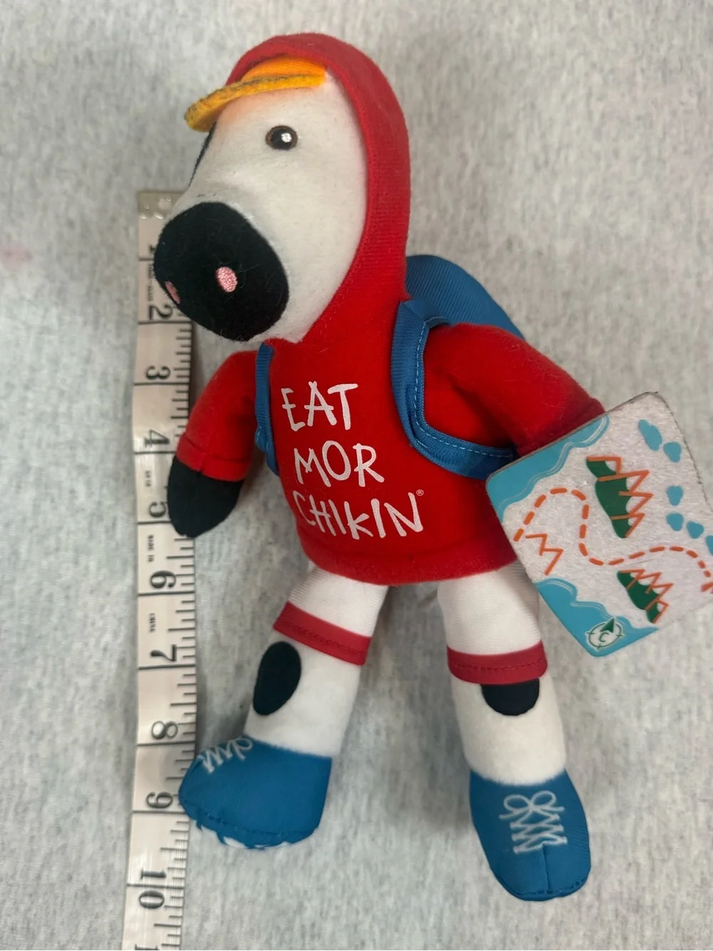 Chick-fil-A Summer 2023 Traveler Explorer Plush Cow Red Hoodie